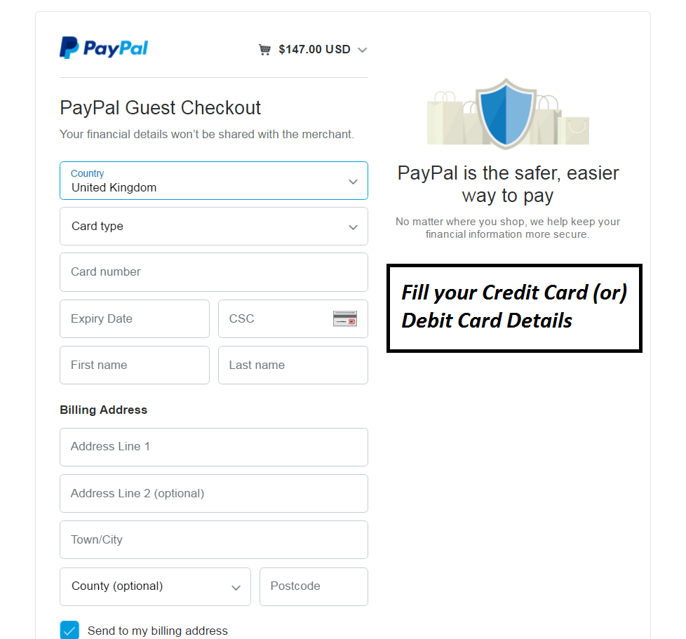 paypal accept both credit card and debit card payments