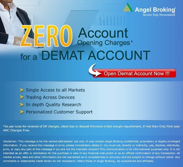 zero account opening charges