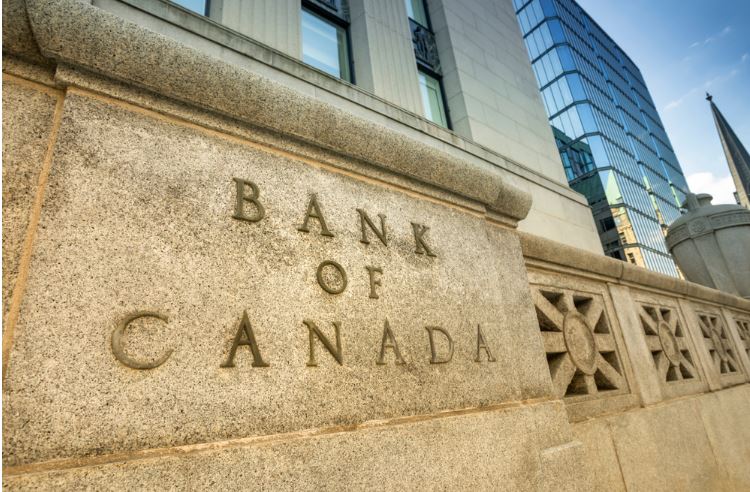 Bank of canada front letter view