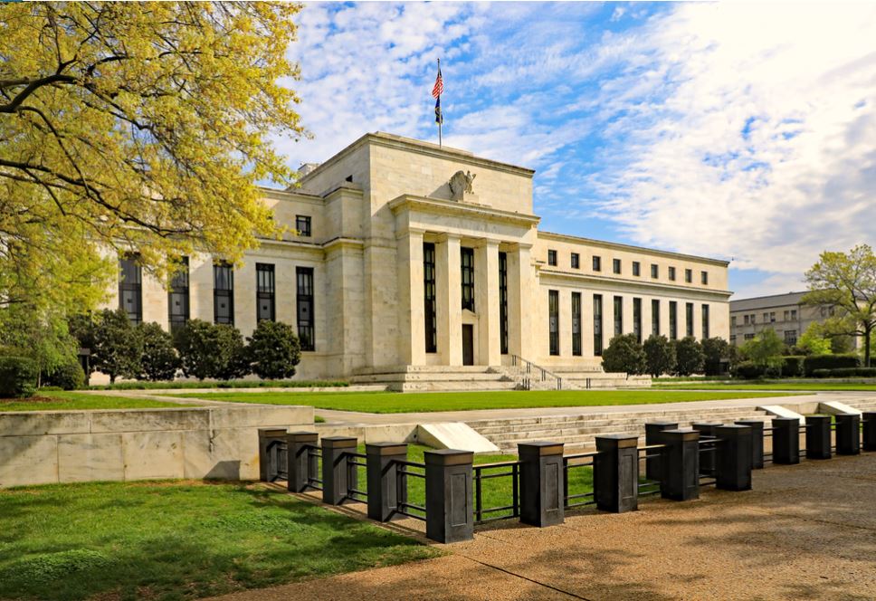 Federal reserve building in Washington DC