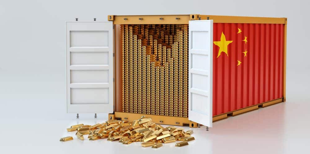 China is an alternative compensator for Gold importing