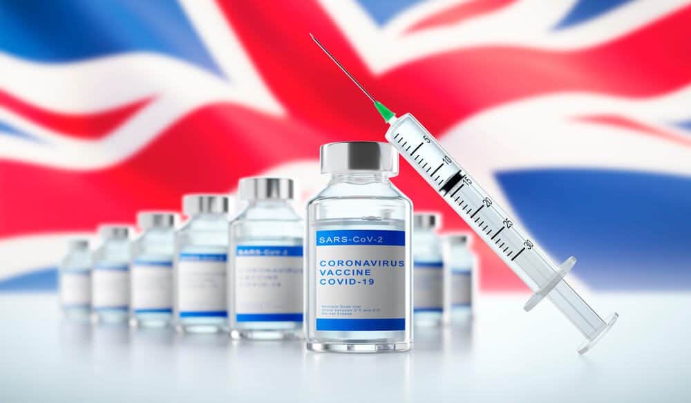 UK Government administered 56 million Vaccination