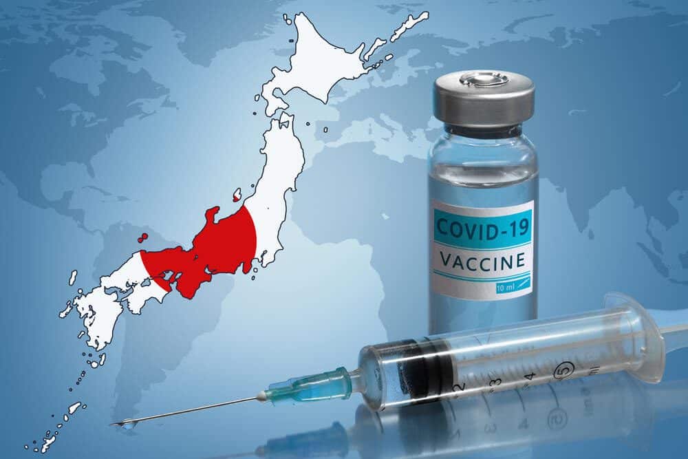 In Japan Vaccination rollout is progressing slowly