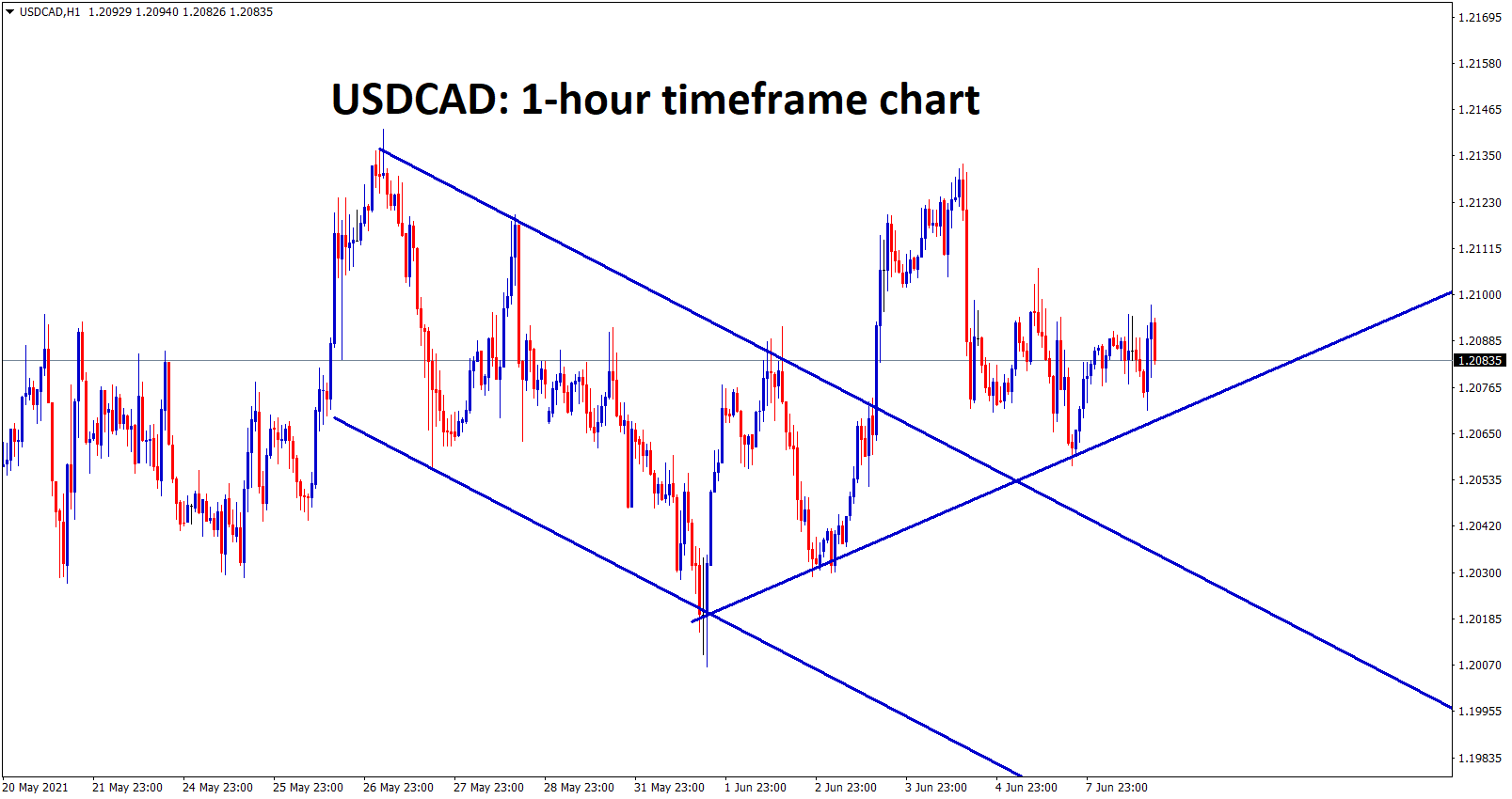 USDCAD broken the downtrend line and market moving now in an Uptrend