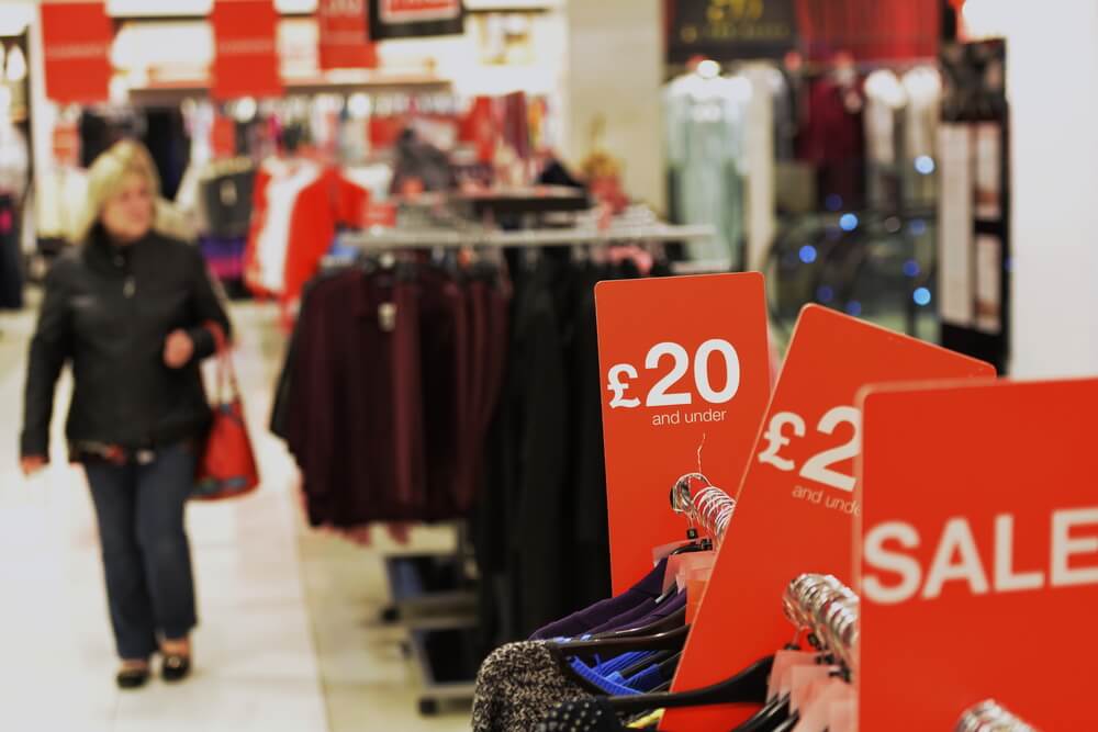 UK Retail sales came at a lower level than expected