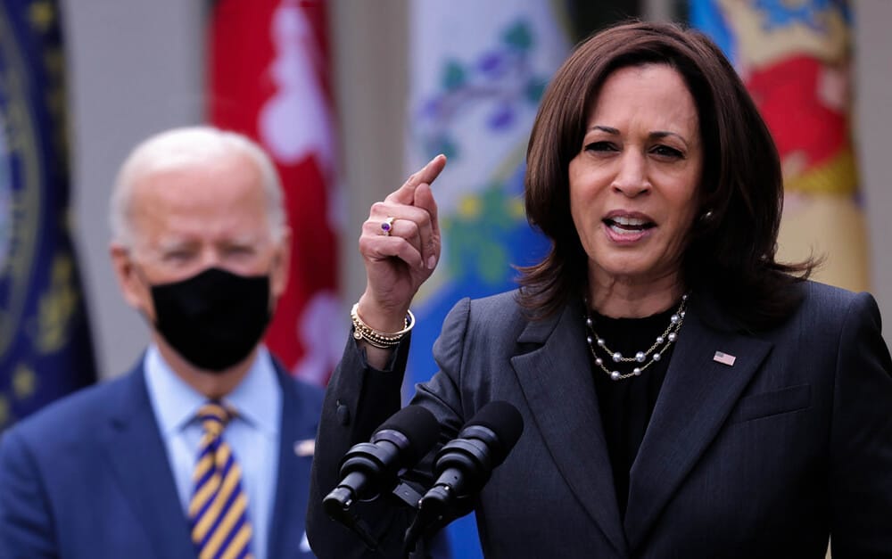 Vice President Kamala Harris said that China is interfering more in South China sea matters