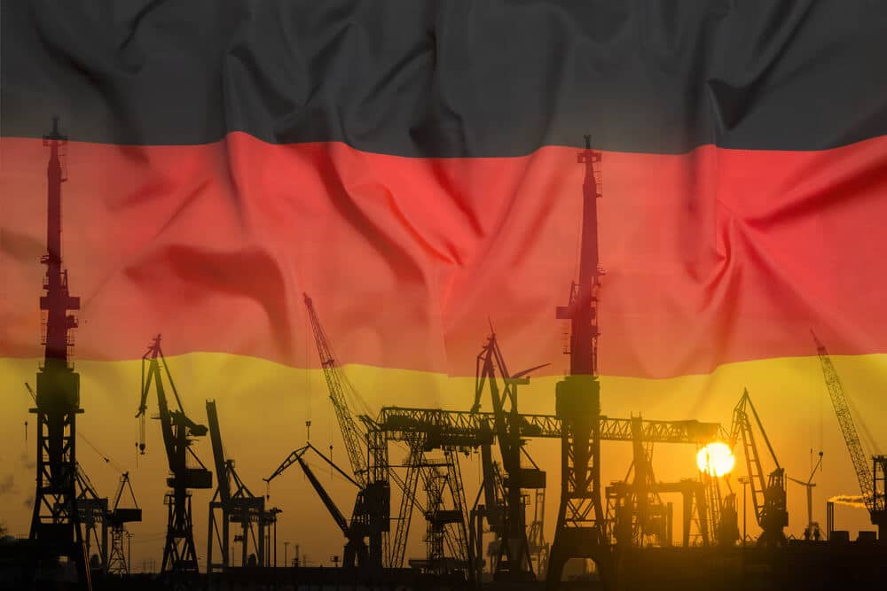 German economy index like Manufacturing and industrial production data came to lower than previous data.