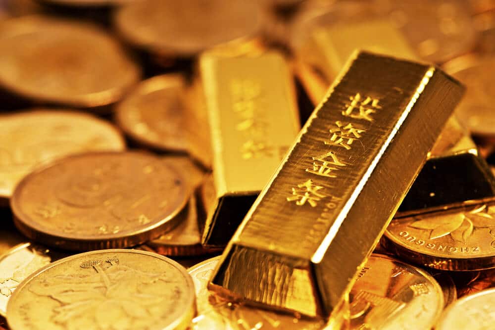 Gold prices ticked lower as China facing a real estate crisis from Real estate giant Evergrande facing a Default of 300 billion.