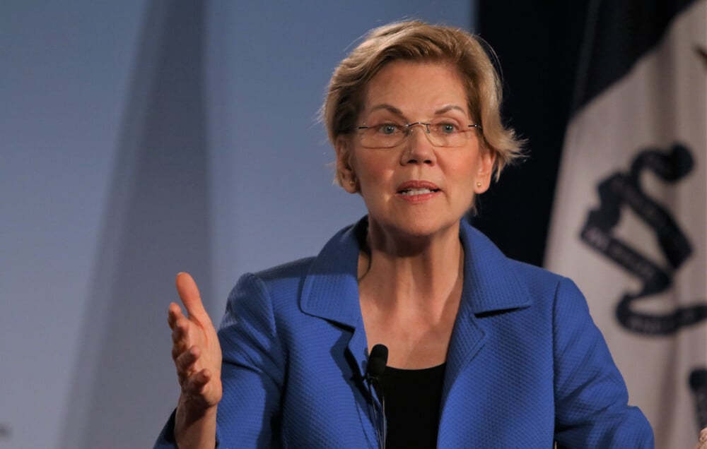 US Democratic Senator Elizabeth Warren expressed concerns over the actions of Fed Chairman Jerome Powell