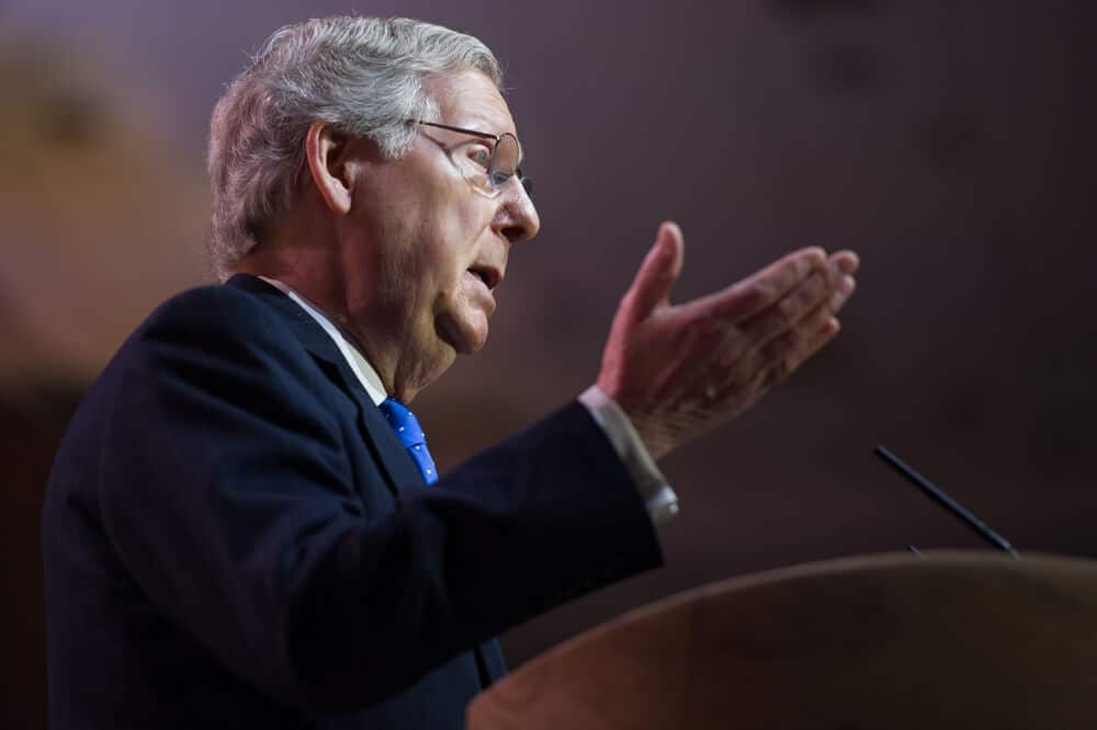 Yesterday Republican party senate leader Mitchell McConnell said our party supported